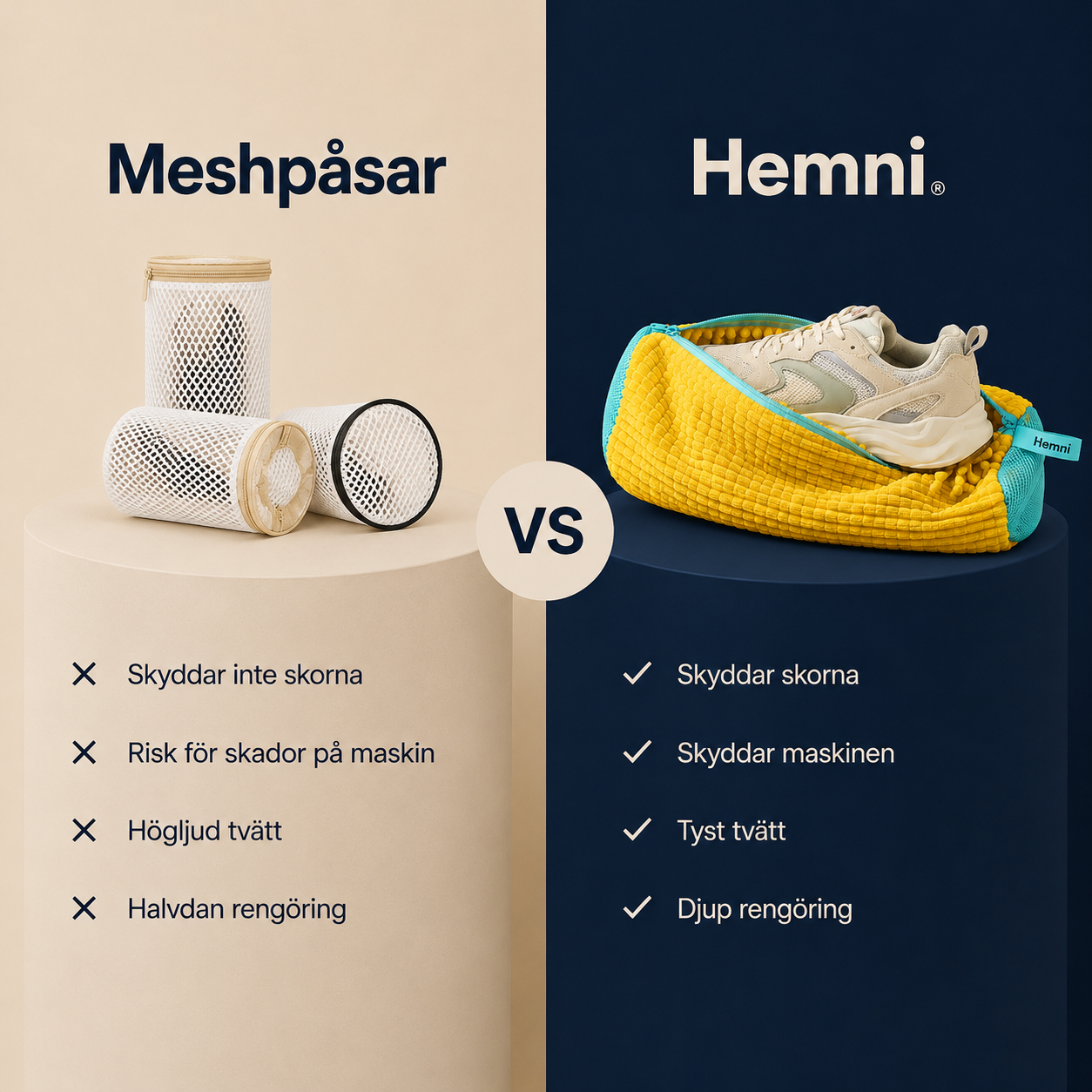 Hemni tvättpåse